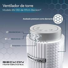 mhjVentilador de Torre Silencioso 38 Pulg - 97cm Purificador Aire Premium Corte Diamante Beckon BV-13DX Silencioso Control remoto Tower Fan Purifier BV-13DCisne - Blancosleeping Bags - 219380294 - Ver 3