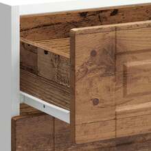 vidaXL Armoire de cuisine Porto vieux bois d'ingénierie - Tabac - Voir 9