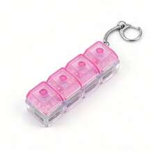 Reusable Sensory Stress Relief Toy With Realistic Keyboard Switch Clicking Sound Fidget Toy Keychain - Suitable For Commuting, Office, Study, Travel And Home Relaxation - Ideal Gift For Christmas, Valentine's Day, Birthday, Easter And Graduation - Available In Multiple Colors, Helps Relieve Anxiety And Improve Focus - Multicolor - View 9
