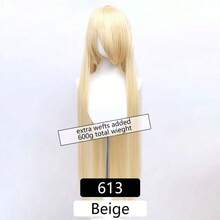 Synthetic Wig Long Straight Hair Cosplay Wig Anime Wig Party Wig Music Festival Halloween Wig Christmas - Multicolor - View 15