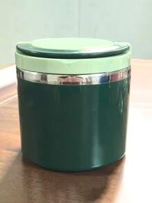 1pc Stainless Steel Insulated Food Container With Handle, Soup Mug, Breakfast Cup, Stainless Steel Bento Box With Handle, Leak-Proof Lunch Box, Portable Insulated Food Canister, Student Lunch Box, Reusable Adult Insulated Lunch Box, Wide Mouth Leak-Proof, Keeps Food Warm/Cold, Capacity 650~1000ml, Suitable For Soups, Lunches And More - Multicolor - View 12