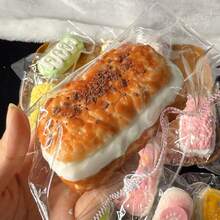 奶油棒系列慢回弹柔软可爱配件，超柔软泥浆质感，慢回弹硅胶减压玩具，完美礼物，生日礼物，理想礼物，惊喜礼物，节日礼物，季节礼物，礼品 - 彩色 - 查看 7