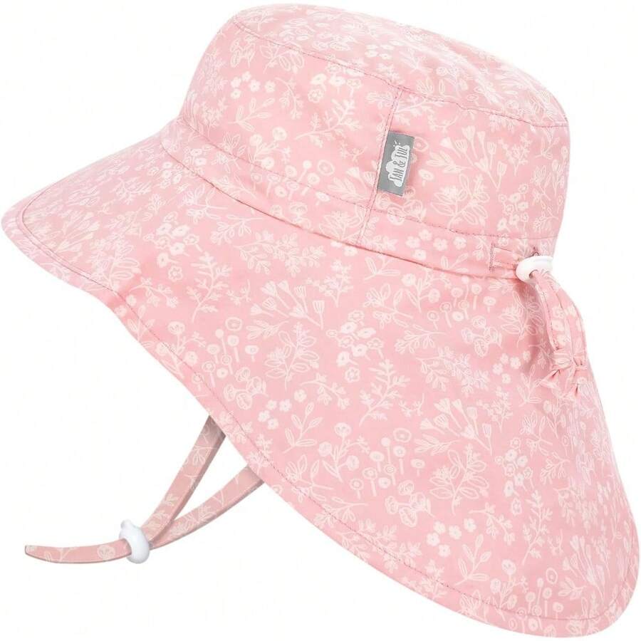 mhjJan and Jul Sombrero de Sol de Algodón Ajustable para Niño Pequeño con Visera Anchasleeping Bags - 219247124 - Ver 1