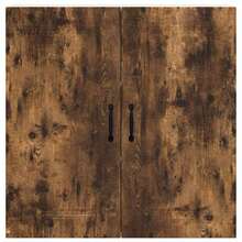 vidaXL Armario de cocina Kalmar Chêne fumé 80 x 31 x 80 cm - Marrón - Ver 6