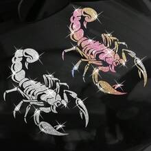 1张经典蝎子闪光汽车乙烯基贴纸，闪亮卡车汽车车窗贴花，摩托车笔记本电脑贴纸 - A - 查看 4