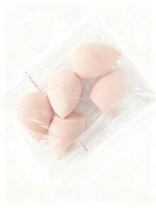 2/5/10/15/20/25pcs Dual-Color Makeup Sponges, Random Colors & Shapes, Suitable For Liquid, Cream & Powder Blending, Latex-Free, Wet & Dry Use, Foundation Blender For All Skin Types,Giveaways,Travel,Cheap Stuff,Travel Essential - Multicolor - View 9