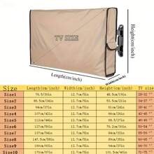 Tấm phủ TV ngoài trời 600D, phù hợp với TV màn hình phẳng 28-75 inch, sử dụng được quanh năm, tuyệt vời cho vườn, hiên nhà và sân | Tấm bảo vệ TV/điện thoại | Tấm bảo vệ màn hình TV Danh mục: Tấm bảo vệ màn hình TV, Ngày Quốc tế Phụ nữ, Đồ dùng du lịch, Quà tặng đám cưới, Y2K, Phòng ngủ, Phụ kiện ô tô dành cho nữ, Trang trí nhà bếp, Đồ dùng gia đình, Quà tặng Ngày của Mẹ, Trang trí phòng ngủ, Vườn, Trang trí nhà bếp, Mùa hè, Bãi biển, Đồ dùng du lịch, Trang trí phòng, Mềm mại, Tốt nghiệp - Màu Khaki - Xem 3