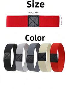 2pcs/Set Shoes, High Heels, Easy-To-Slip Shoelaces, Non-Conforming Shoelaces, Women's Elastic Bands, Non-Slip Laces, Heel Straps - Multicolor - View 3