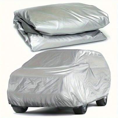 Universal Waterproof Car Cover - Full Car Cover. UV-Proof, Rain-Proof, Dust-Proof, Snow-Proof And High-Temperature Resistant PEVA Material, Four-Season Vehicle Protection, Dust-Proof, Car Accessories, Car Cover | Fashion Car Cover | Car Cover,Women's Day,Travel Essentials,Wedding Favours,Y2k,Bedroom,Car Accessories Women,Kitchen Deccor, Beach,Summer,Vacation,Holiday,Travel Essential,Going Out Tops,Household Items