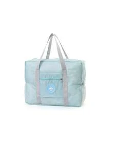 1个可折叠旅行包，男女通用收纳包，便携手提包，大容量行李包，多功能旅行配件。便携式多功能飞机旅行包 - 轻松收纳衣物、数码产品和洗漱用品 - 适用于印有标语的行李箱、旅行收纳包、便携式鞋子、洗漱用品和洗衣袋。 - 彩色 - 查看 16