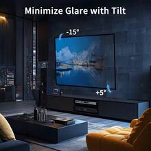 Full-Motion TV Wall Mount, Supporting Up To 66/77 Pounds | Stainless Steel Bracket Suitable For Most 26-55/26-60 Inch TVs, With Swivel And Extension Arm, Tilt, And Leveling Functions. - 黑色普通版 - 查看 3