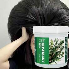 GZE迷迭香护发油，持久滋养，质地轻盈，滋养秀发，强韧发丝，可用于头皮按摩 - 綠色 - 查看 1