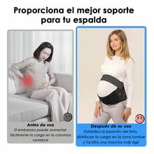 TendenciaFaja Para Embarazada Soporte Maternal Ajustable Aliviardolor Negro GCalidad premium - Negro - Ver 8