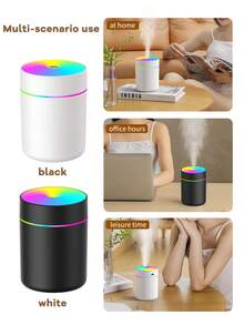 这款180毫升大容量车载空气加湿器，是汽车必备配件，有经典的黑白两色可选。它采用超声波雾化技术，运行安静，同时还具备车载香薰功能，提供五种可选香型。 - A - 查看 7