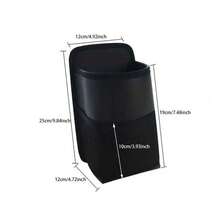 Stylish Faux Leather Car Seat Organizer With Water Bottle Holder, Glasses Holder, And Card Holder - Suitable For Most Car Models | Easy Access, Organized Storage | Ideal Gift For Car Enthusiasts - A - View 4