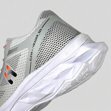 Men's Running Shoes For Gym, Sports, Running, Walking, Anti-Impact, Breathable, Soft, Ultra Lightweight - 灰色和橙色 - 查看 6
