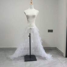 Layered Hem Multi-Layer Elegant Mesh Petticoat