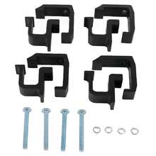 Universal Car Auto Truck Cap Camper Shell Mounting Clamps Brackets Set - A - View 9