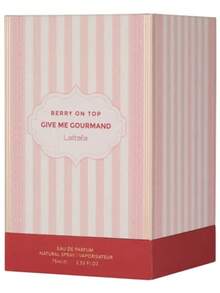 Lattafa Perfume Give Me Gourmand Berry On Top 75ml Edp perfumes de mujer original - comida gourmet - Ver 5
