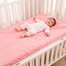 1件套婴儿床单，透气柔软纤维材质，适用于男婴、女婴，男女通用 - 多色71*132cm/27.95*51.97in - 查看 5