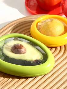 Set de recipiente reutilizabile pentru depozitarea alimentelor, potrivite pentru fructe și legume, cutii etanșe pentru depozitarea frigiderului cu capace, pot depozita avocado, ceapă, lămâie, cartofi și diverse legume, recipiente esențiale pentru depozitarea bucătăriei, cutii de depozitare pentru bucătărie de tip K