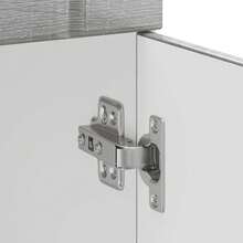 vidaXL Armoire de cuisine Lucca sonoma gris bois ingénierie - Gris - Voir 9