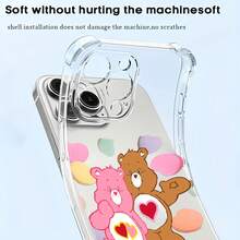 Funda para teléfono móvil Creepy Skull diseñada con ojos rojos brillantes y una sonrisa malvada adecuada para los modelos  17,  16,  16 ProMax,  15,  15 ProMax,  14,  13,  12 y  11 Pro hecha de material de TPU y brinda protección a prueba de golpes perfecta para fiestas de Halloween, regalos para fanáticos del terror y amantes del estilo único - Color mixto LB15 - Ver 5
