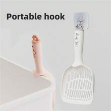 3-In-1 Cat Litter Scoop With Fine Mesh, Litter Box Scooper For Clumping Litter, Cat Poop Scooper - Multicolor - View 5