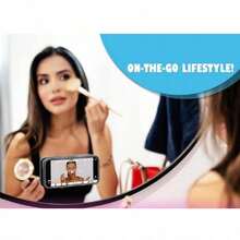 Anteel 硅胶吸盘手机壳支架，硅胶粘性手机配件，适用于智能手机，免提镜面淋浴手机支架，方便自拍、录像（粉色），兼容 、安卓手机，生日礼物，送给家人、朋友的礼物，浴室手机支架，手机配件，粘性支架 - 黑色 - 查看 9