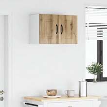 vidaXL Armário de cozinha Kalmar 2 pcs Chêne artesanal 30 x 31 x 40 cm - Castanho - Ver 4