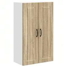 vidaXL Armário de cozinha com étagère Chêne Sonoma 60 x 31 x 100 cm - Castanho - Ver 1