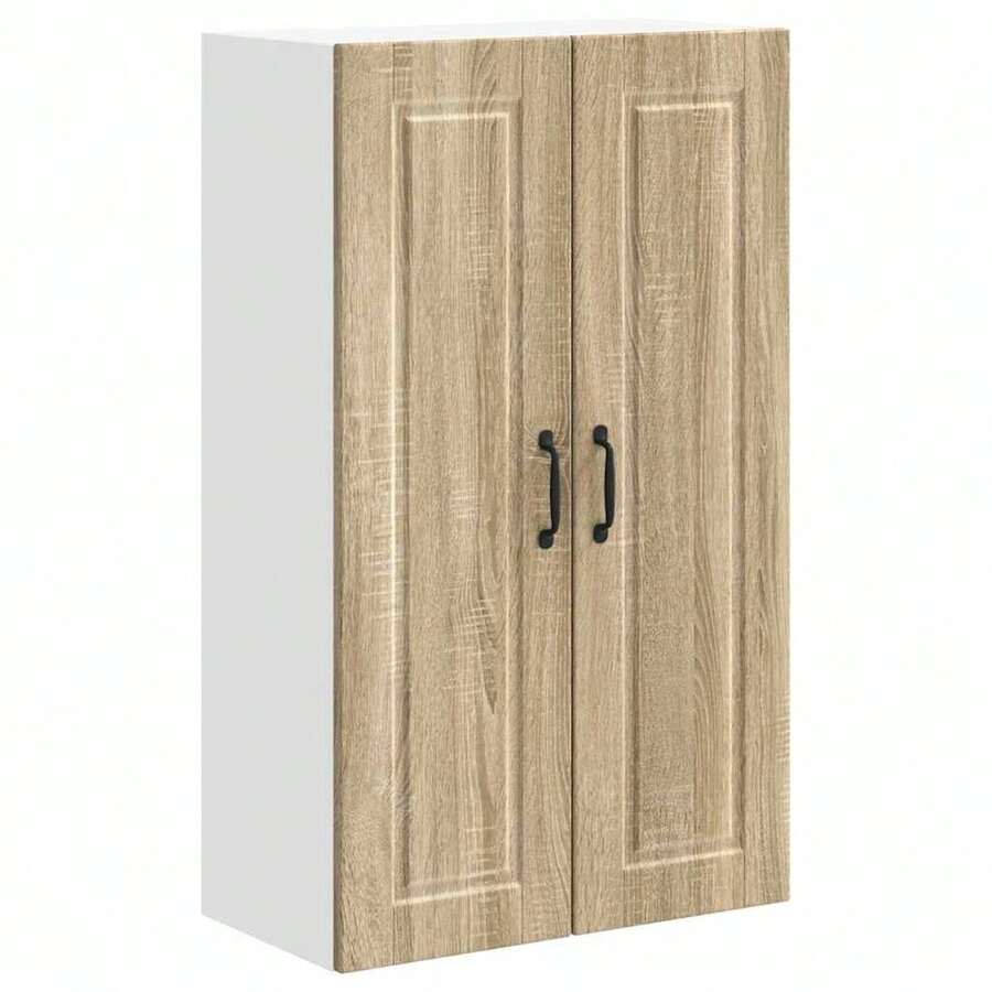 vidaXL Armário de cozinha com étagère Chêne Sonoma 60 x 31 x 100 cm - Castanho - Ver 1