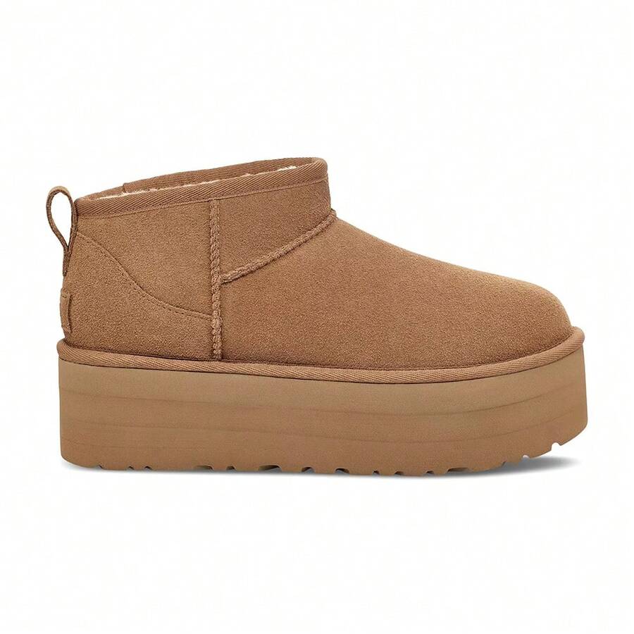 Women's UGG Classic Ultra Mini Platform Chestnut (1135092-CHE) - màu nâu - Xem 1