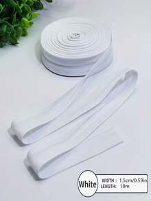 Dây viền vải chéo gấp sẵn, thích hợp cho may vá, làm dây thun gấp, đồ thủ công và trang trí nhà cửa, trang trí mép vải đa năng và làm đẹp quần áo, phụ kiện may mặc, vật liệu thủ công, bề mặt mịn, chất lượng tốt, bền, thích hợp cho các dự án DIY. - Nhiều màu - Xem 15