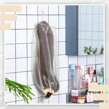 Almacenamiento de cubierta de peluca de 3/5 piezas para proteger pelucas en la cabeza de peluca de maniquí la suciedad y el polvo YLW6 - 3 bolsas blancas - Ver 5