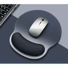 Silicone Wrist Rest Mouse Pad With Wrist Support For Office, Computer Accessories For Men And Women - Multicolor - View 13