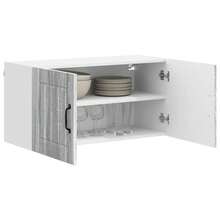 vidaXL Armadio da cucina Grigio Sonoma 80 x 31 x 40 cm - Grigio - Visualizzare 3