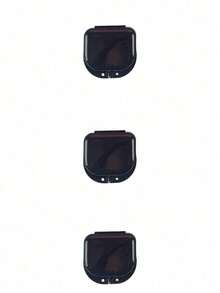 1pc New Dental Retainer Storage Box, Orthodontic Retainer Case With Ventilation Holes, Mini Portable Denture Box, Breathable Orthodontic Appliance Storage Box, Denture Box, Minimalist Solid Color Denture Storage Box, Plastic Denture Storage Box, Portable Denture Storage Box With Holes - Multicolor - View 8