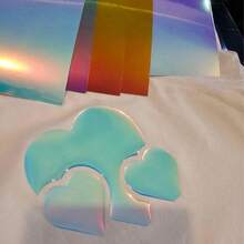 Printerpapier - Regenbooglaser in goud en groen - Bekijken 9