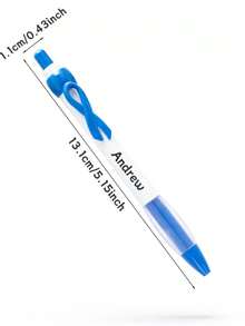 Customized Bow Tie Push-Button Ballpoint Pen, Creative AIDS Awareness Promotional Gift, Advertising Pen With Engraved Logo, Ribbon Press Plastic Pen, AIDS Awareness Pen, Personalized Gift Advertising Pen