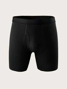 9 Pieces Men's Multi-Color Boxer Briefs (Black/Gray/Navy) - 7 Sizes Available Comfortable Mid-Rise Underwear Skin-Friendly & Snug Fit Daily Home & Commute Wear Multipack - Multicolor - View 3