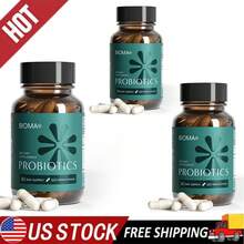 Digestive Balance Probiotic Capsules | With Xylooligosaccharides, Tributyrin & Bifidobacterium | For Men & Women, 60 Delayed-Release Capsules (30-Day Supply) | Vegan & Gluten-Free - 3 - 查看 1