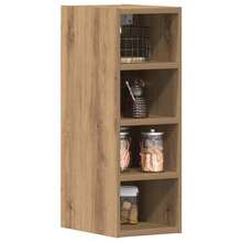 vidaXL Armoire suspendue "Riga" Chêne artisanal 20 x 29,5 x 60 cm Bois d'ingénierie - Tabac - Voir 3