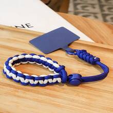 可调节编织手机挂绳，简约ins风腕带，加厚防丢设计，适合欧洲旅行