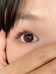 JeweLens 1 Pair Vampire Colored Contact Lenses, Cosmetic Colored Contact Lenses - Red - View 3