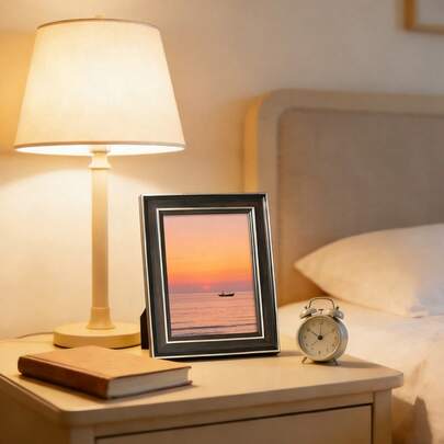 5/6/7/8/10 Inch Classic Chocolate Brown Picture Frame (Photo Paper Not Included), Suitable As Gift, Can Be Wall-Mounted Or Used As Desktop Decor, Applicable For Home, Room, Bedroom Decoration