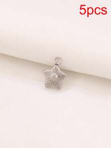 5pcs Stainless Steel Mini Star Sun Pendant 18K Gold Plated Charms Pendant For DIY Jewelry Making Supplies Accessories - Pendants - View 12