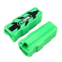 2pcs Motorcycle Accessory Colorful Rubber Pedal Pad, Enlarged Front Footrest For BAJAJ Scooter - A - View 9