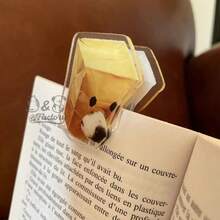 Clip de foto de mascota de acrílico personalizado, clip de foto, clip de memorando personalizado, clip manual, carpeta, regalo para amantes de las mascotas, se puede personalizar el clip de foto para amigos, parejas o mascotas - Multicolor - Ver 7