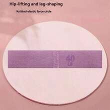 Yoga Shaping Strength Training Non-Slip Strap, Elastic Waist Belt With Weight Counter, Butt Lifting Ring, Leg Stretching Strap, Explosive Power Training Fitness Bands, Suitable For Men And Women, Indoor And Outdoor Sports Training - Multicolor - View 17